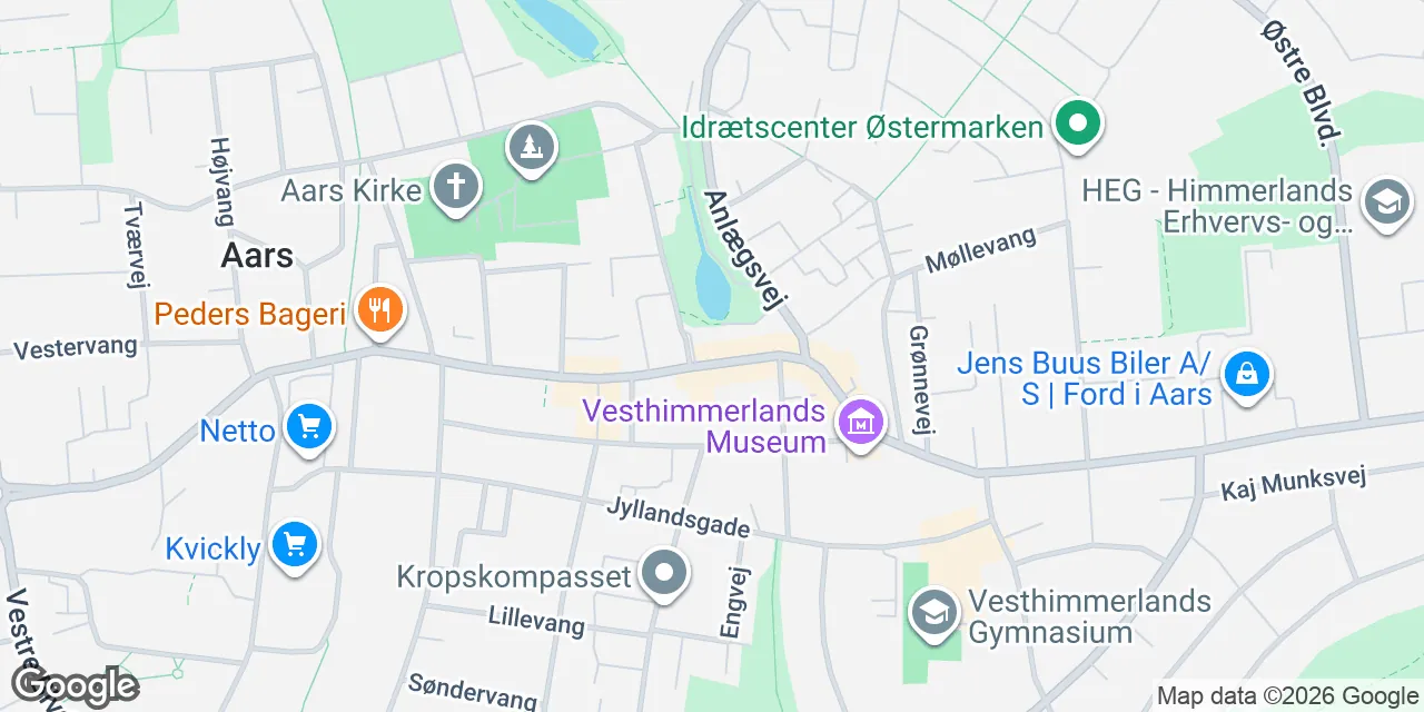 Himmerlandsgade 62, 9600 Aars