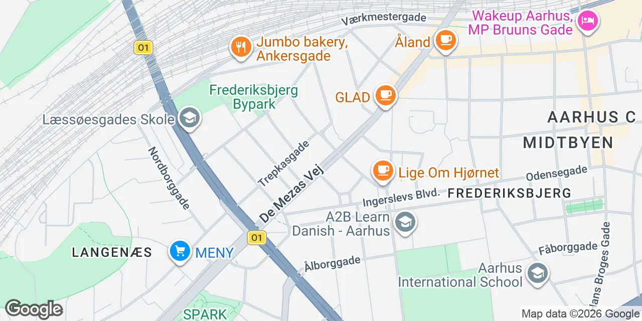 De Mezas Vej 6, 8000 Aarhus C