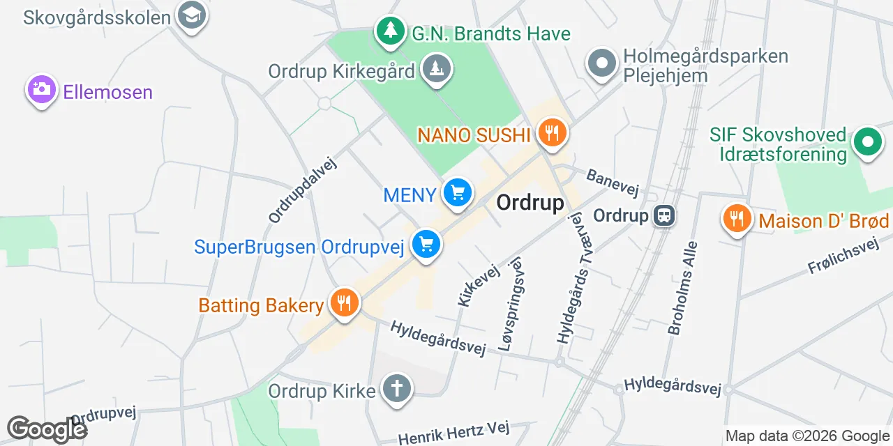 Ordrupvej 62A, 2920 Charlottenlund