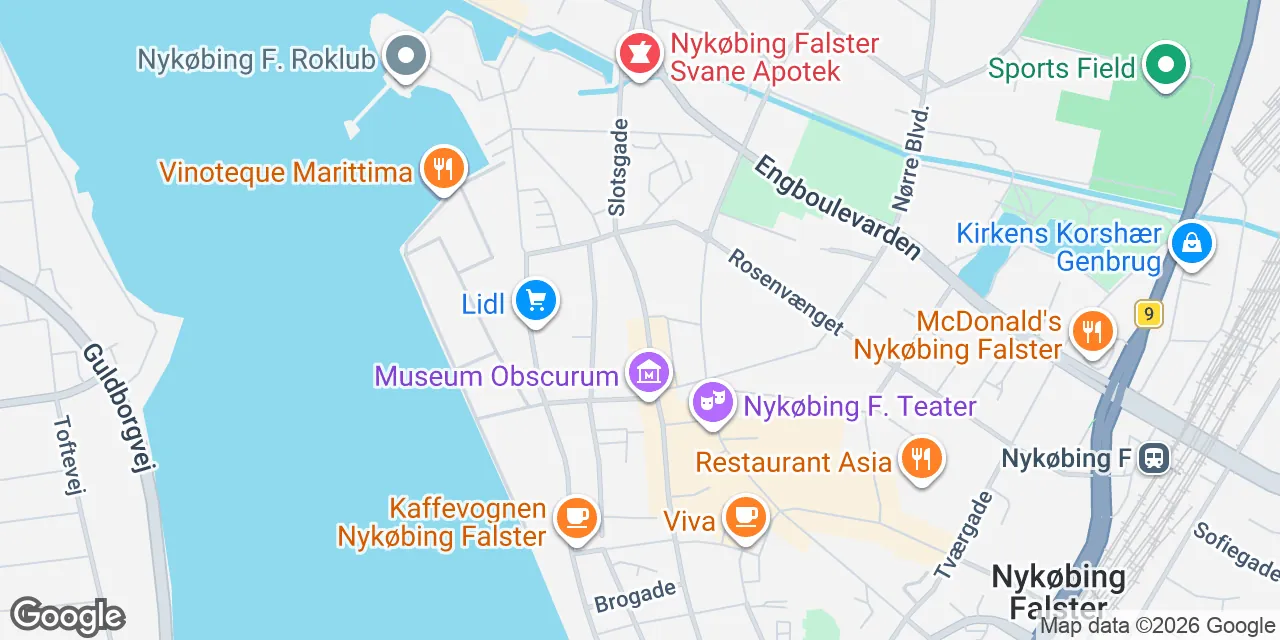 Slotsgade 9A, 4800 Nykøbing F