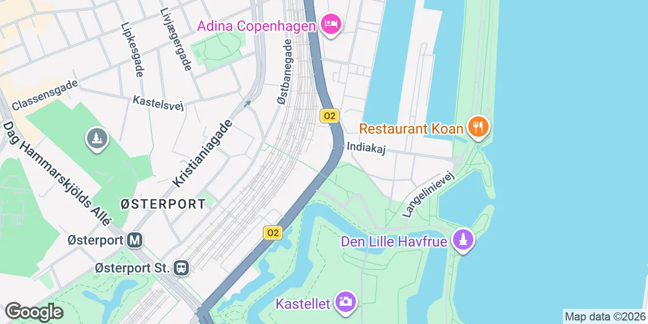Folke Bernadottes Allé 45, 2100 København Ø