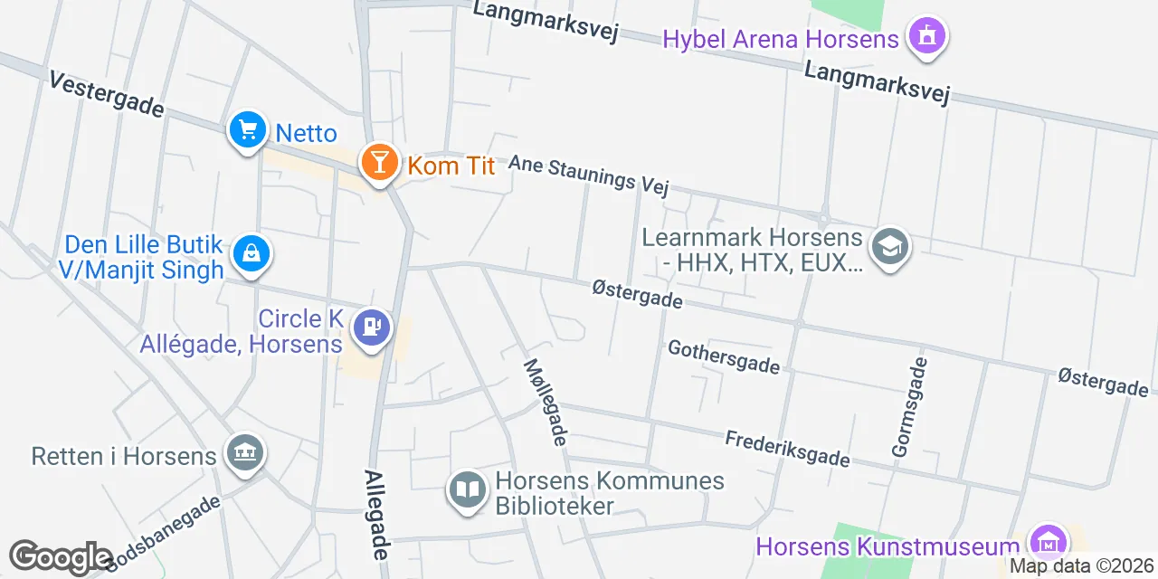 Østergade 20B, 8700 Horsens