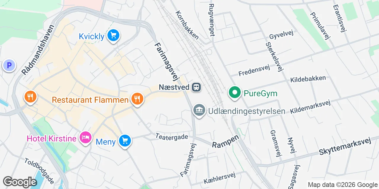 Banegårdspladsen 1, 4700 Næstved