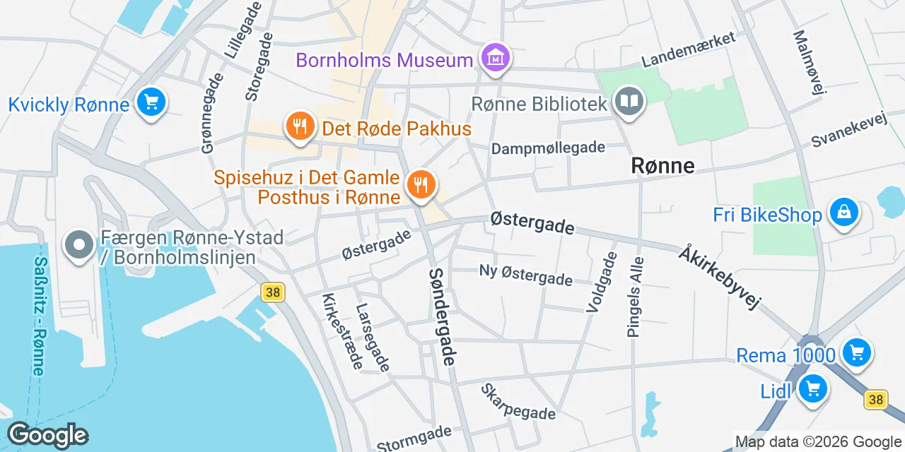 Østergade 40, 3700 Rønne