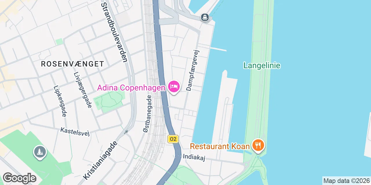 Amerika Plads 1, 2100 København Ø