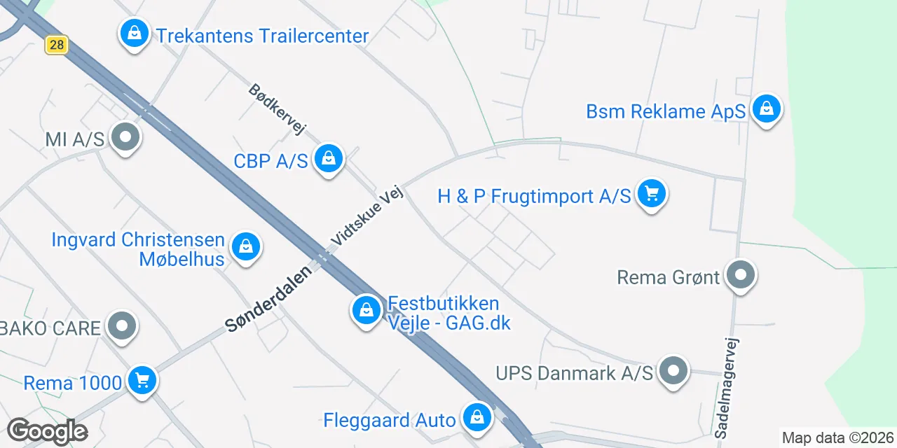 Hjulmagervej 3-19, 7100 Vejle