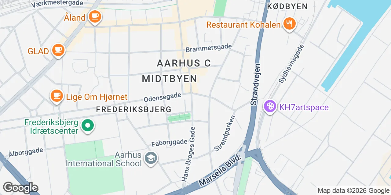 Odensegade 9, 8000 Aarhus C