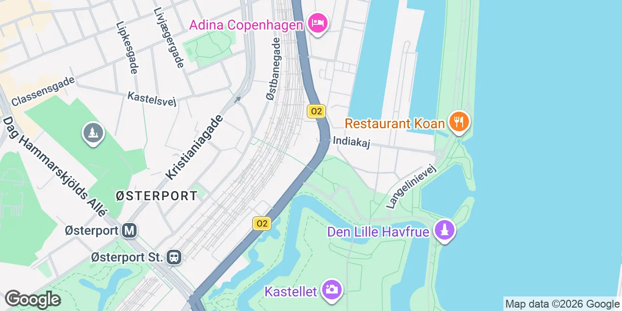Folke Bernadottes Allé 45, 2100 København Ø
