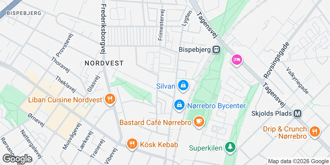 Bygmestervej 61, 2400 København NV