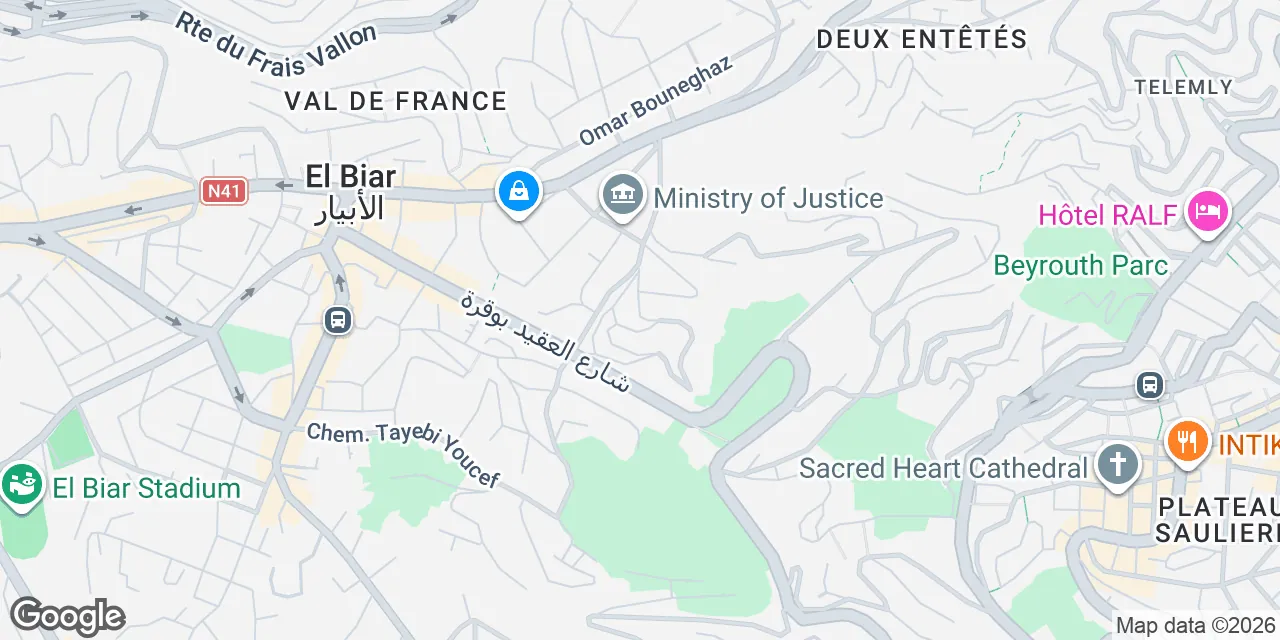 25, Rue Rabah Bourbia,El Biar, Algiers 16000