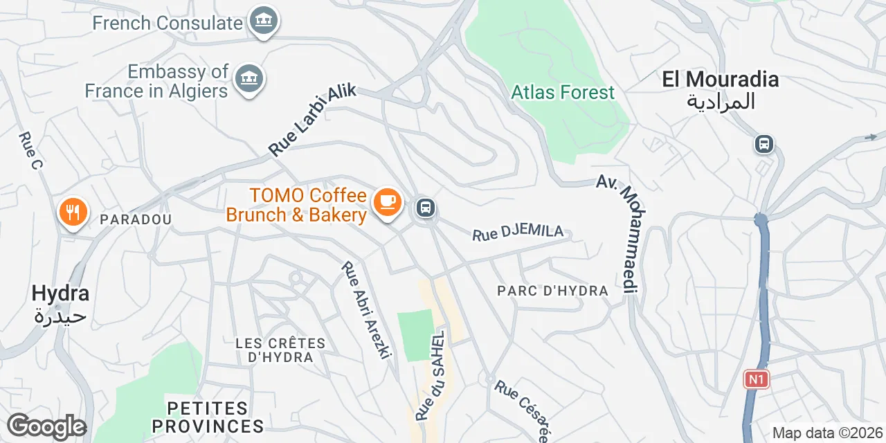 7 Rue Labi Aliq,Dar El Iman, Algiers 16016