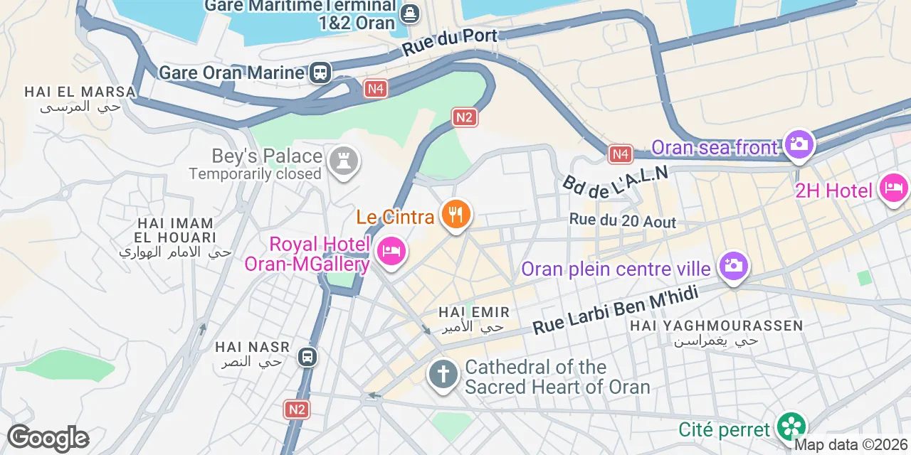 12 & 14 Boulevard de la Soummam,GF-4th floors, Oran 31000