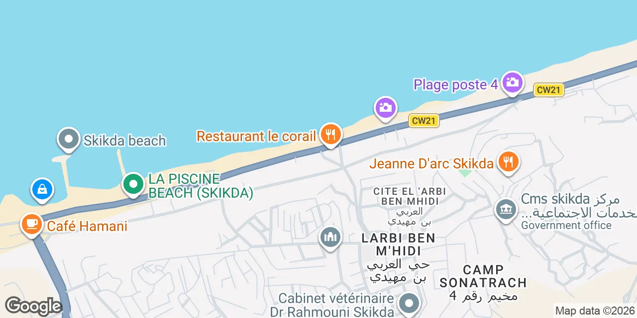 32, Cité Laarbi Ben M'hidi, Annaba 21000
