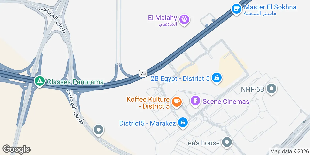 Ain Sokhna Road,District 5, Cairo 11511