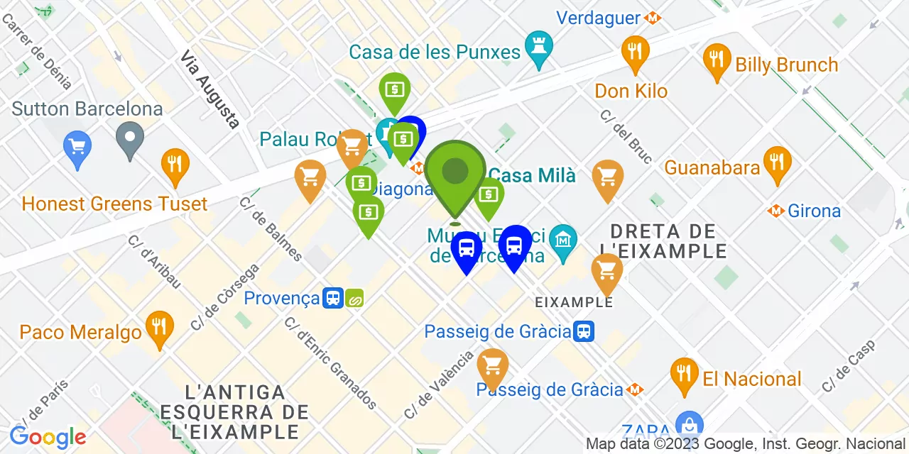 Paseo de Gràcia 87, 08008 Eixample