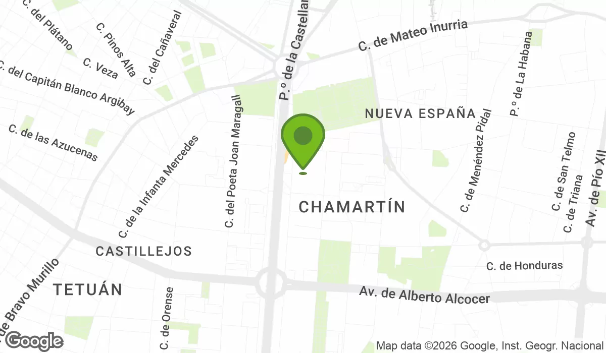 Paseo de la Castellana, 200, 28046 Madrid Chamartín