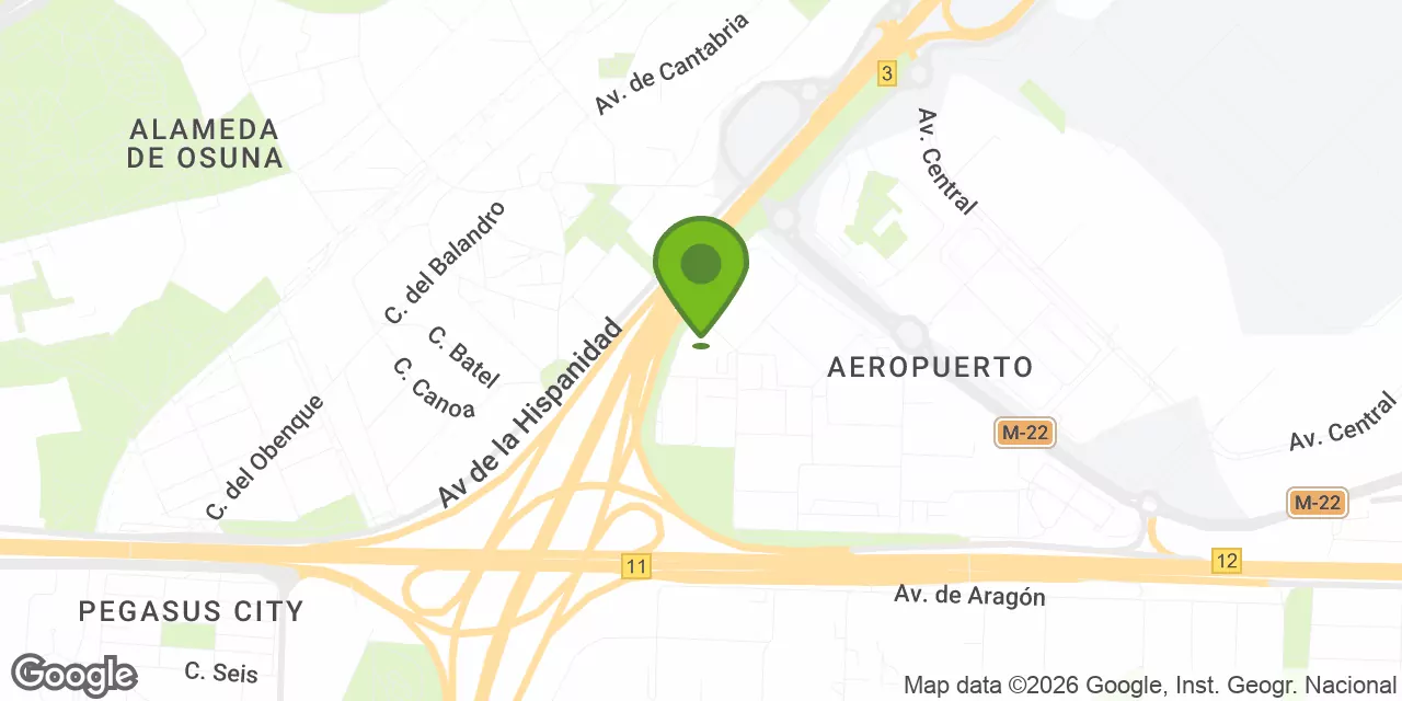 C. de Medina de Pomar 27,Barajas, 28042 Madrid Hortaleza