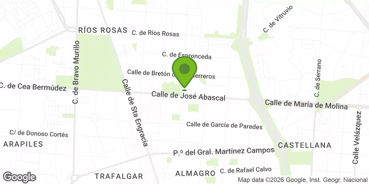 Calle de José Abascal, 41, 28003 Madrid Chamberi