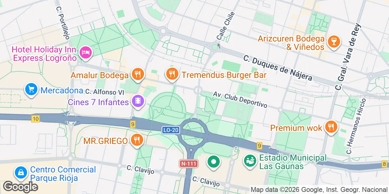 Calle Chile 54,(La Rioja), 26007 Logroño