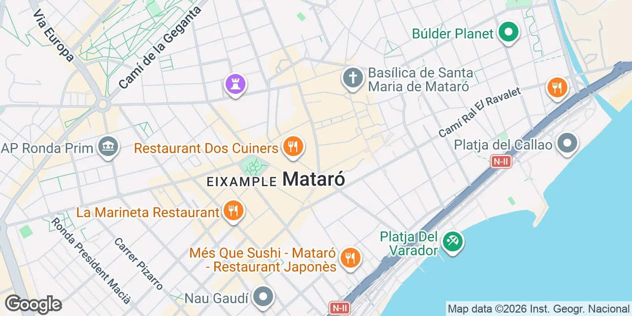 Carrer La Riera, 17-19,Planta baja, 2ª, 3ª y 4ª planta,Mataró, 08302 Mataro