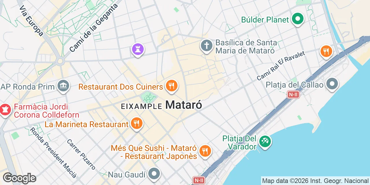 Carrer de La Riera 17-19, 08302 Mataro