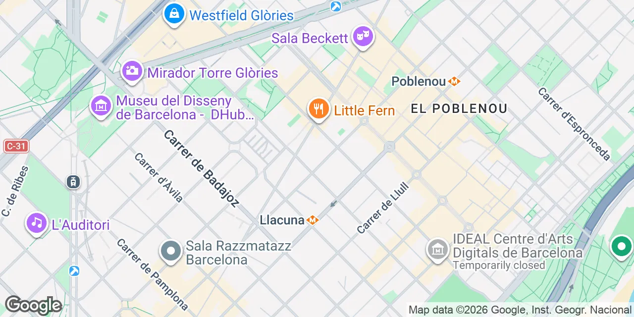 Carrer de Pallars, 193, 08005 Ciutat Vella