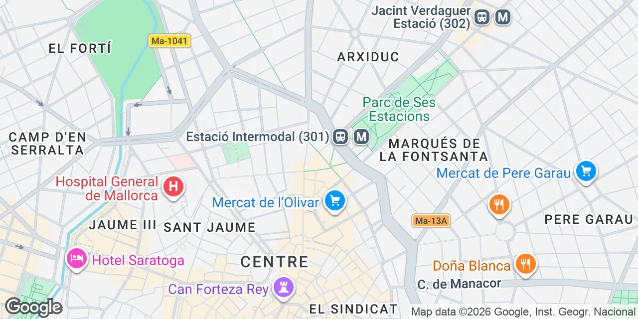 Pl. d'Espanya 1, 07002 Palma de Mallorca