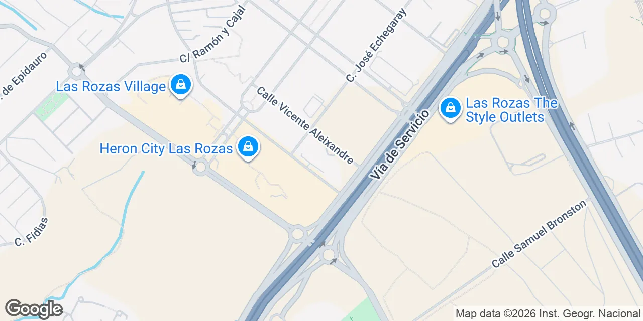 Vicente Aleixandre 1, 28232 Las Rozas