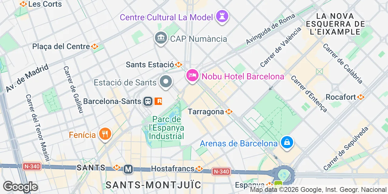 Carrer de Mallorca 1, 08014 Sants-Montjuic