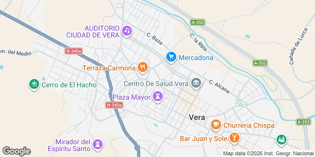 Plaza Tomás de Haro, 5,Vera, 04620 Almería