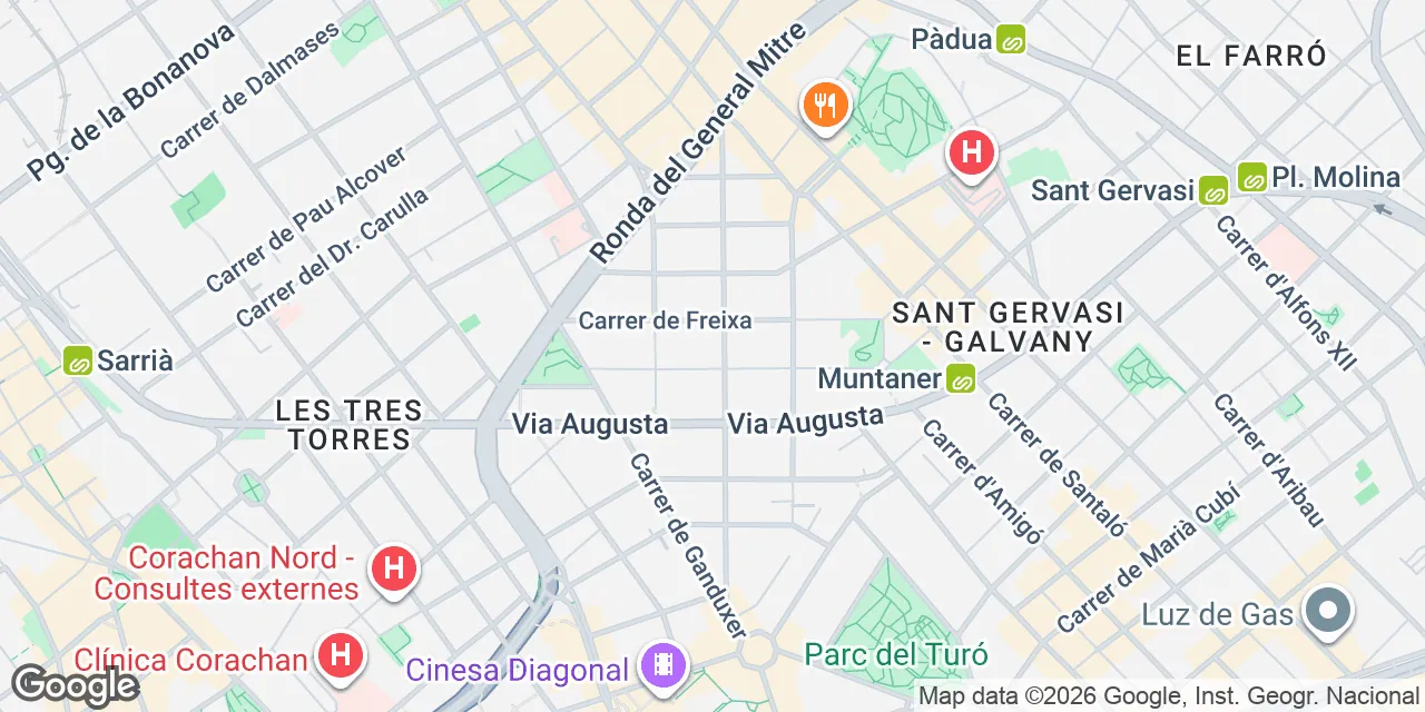 Carrer de Raset 29, 08021 Sarria-Sant Gervasi