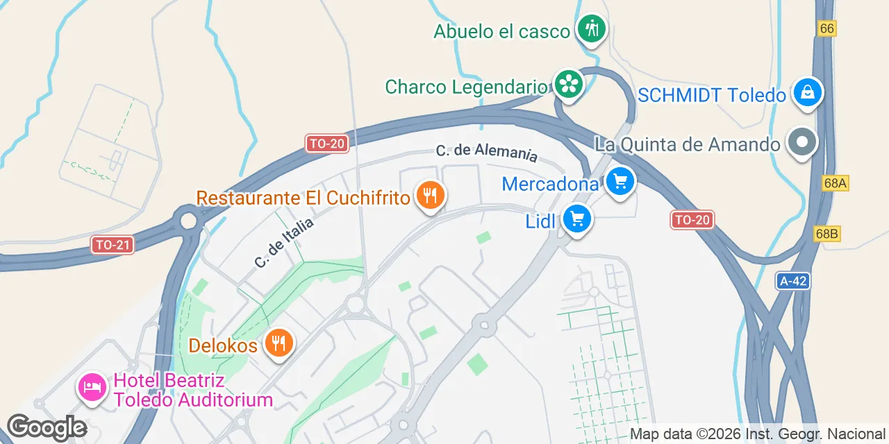 Av. de Irlanda, 45005 Toledo