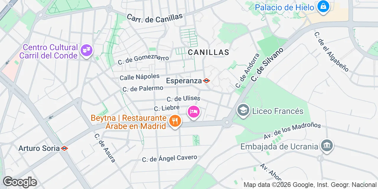 Calle de Ulises 87, 28043 Madrid Hortaleza