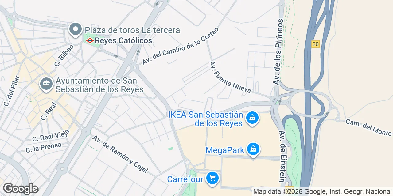Avenida del Cerro del Águila 3, 28703 San Sebastián de los Reyes