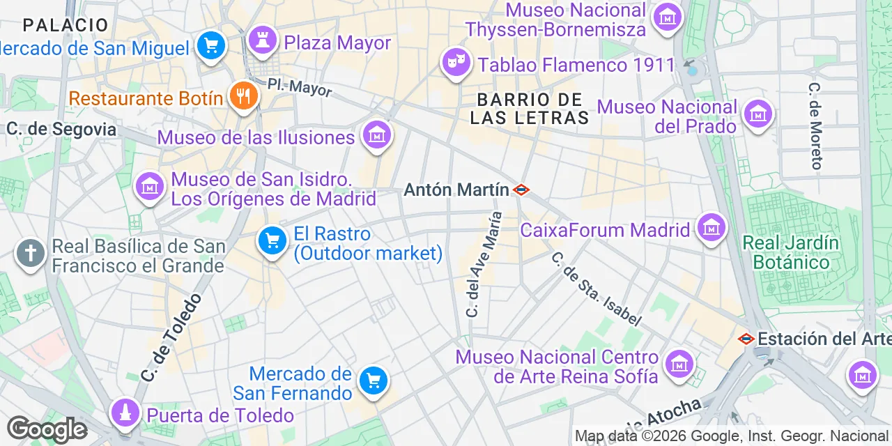 Calle del Olivar 8, 28012 Madrid Centro