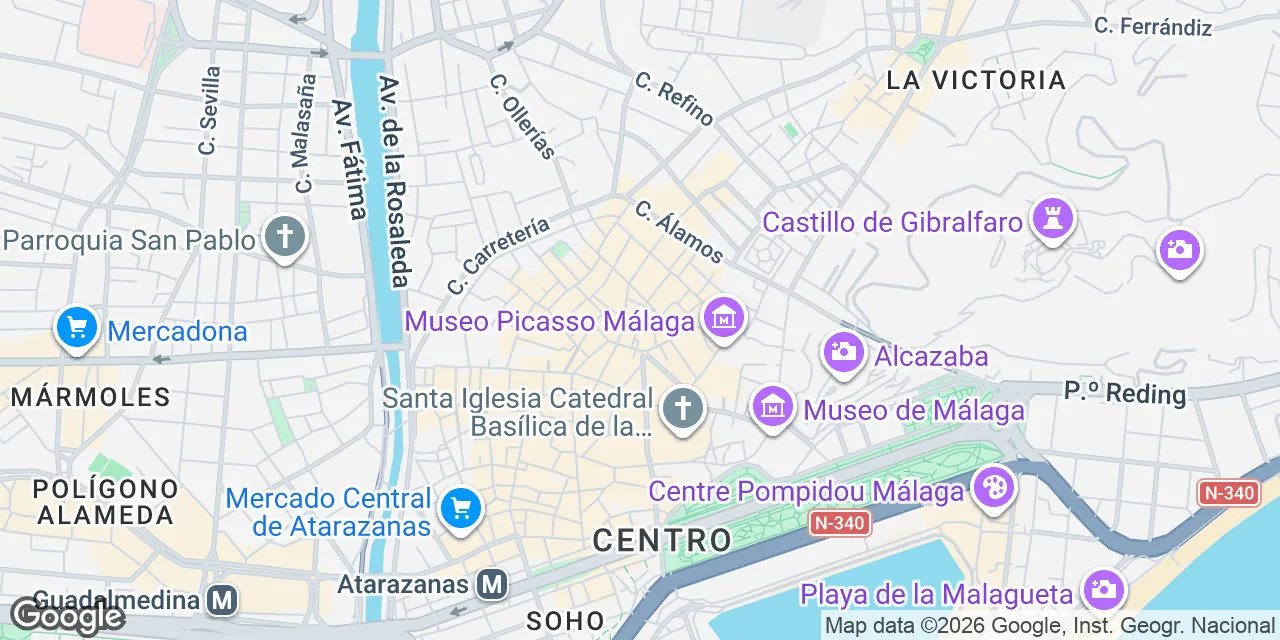 Plaza de Uncibay 3, 29008 Málaga