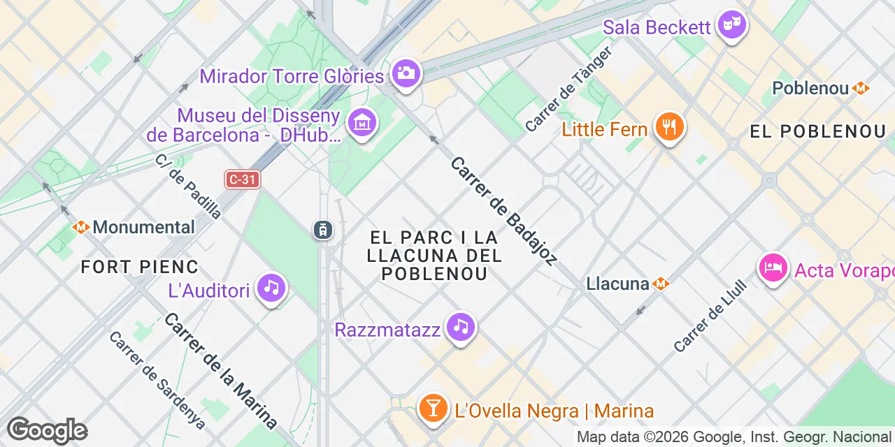 Carrer de Sancho de Ávila, 65,  Sant Martí