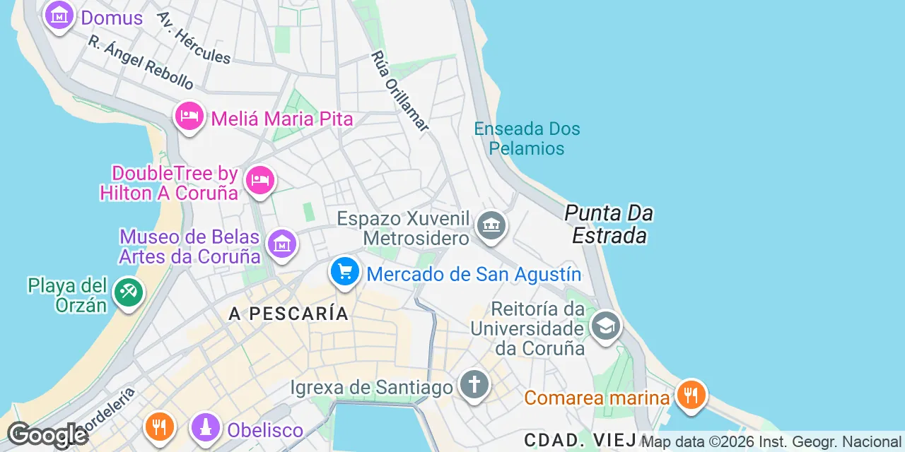 Praza das Atochas 10, 15001 A Coruña