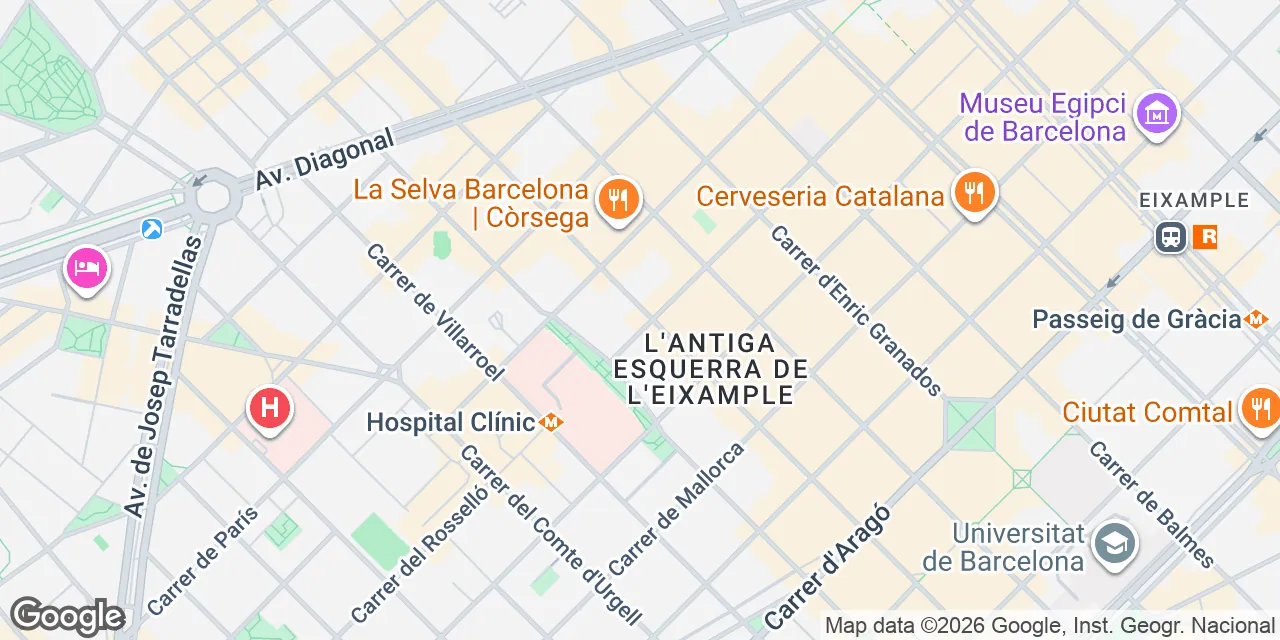 Carrer del Rosselló 171, 08036 Eixample
