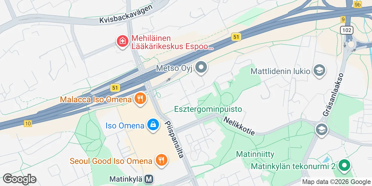 Puolikkotie 8,5. kerros, 02230 Espoo