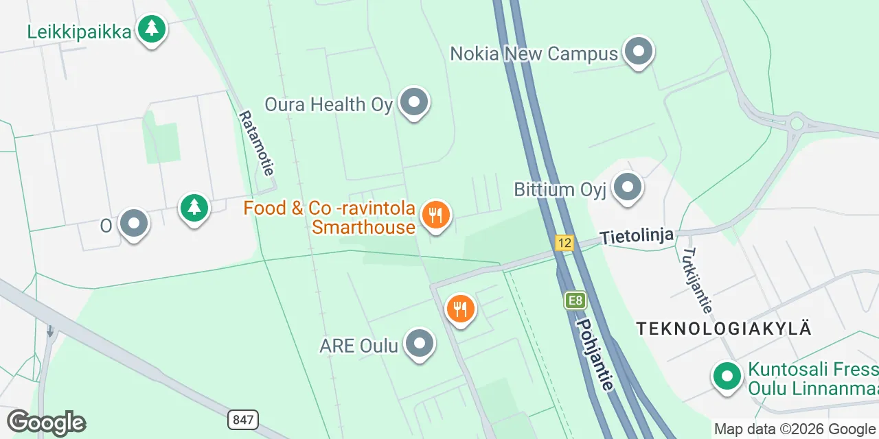 Elektroniikkatie 8, 90590 Oulu