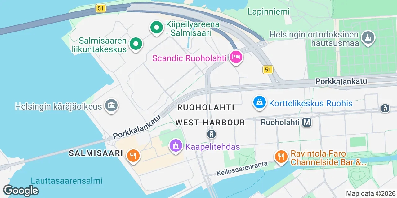 Porkkalankatu 24, 00180 Helsinki