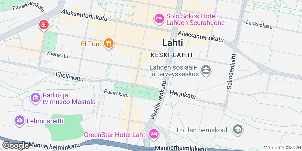 Vuorikatu 35, 15100 Lahti