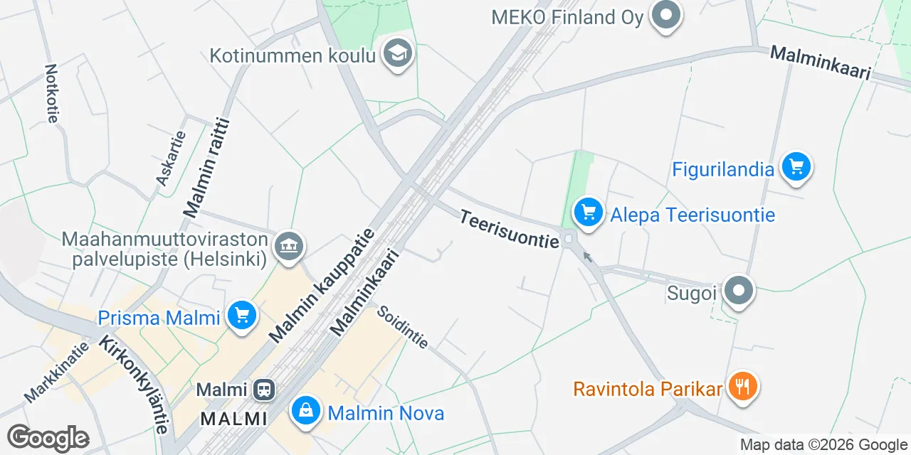 Malminkaari 23, 00700 Helsinki