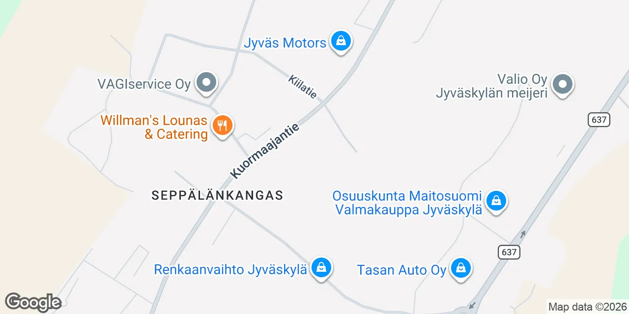 Kuormaajantie 26, 40320 Jyväskylä