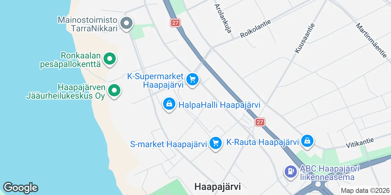 Ståhlberginkatu 1, 85800 Nivala-Haapajarvi