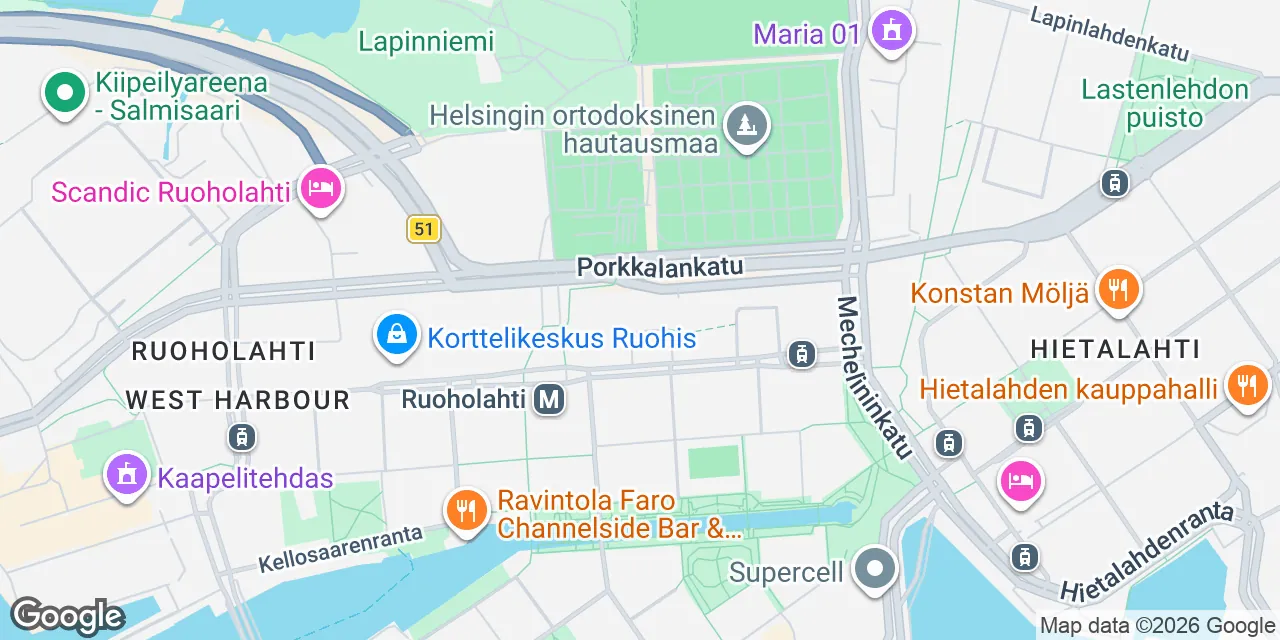 Itämerenkatu 11-13, 00180 Helsinki