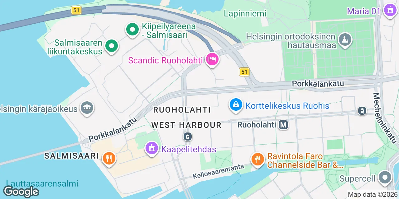 Porkkalankatu 22, 00180 Helsinki