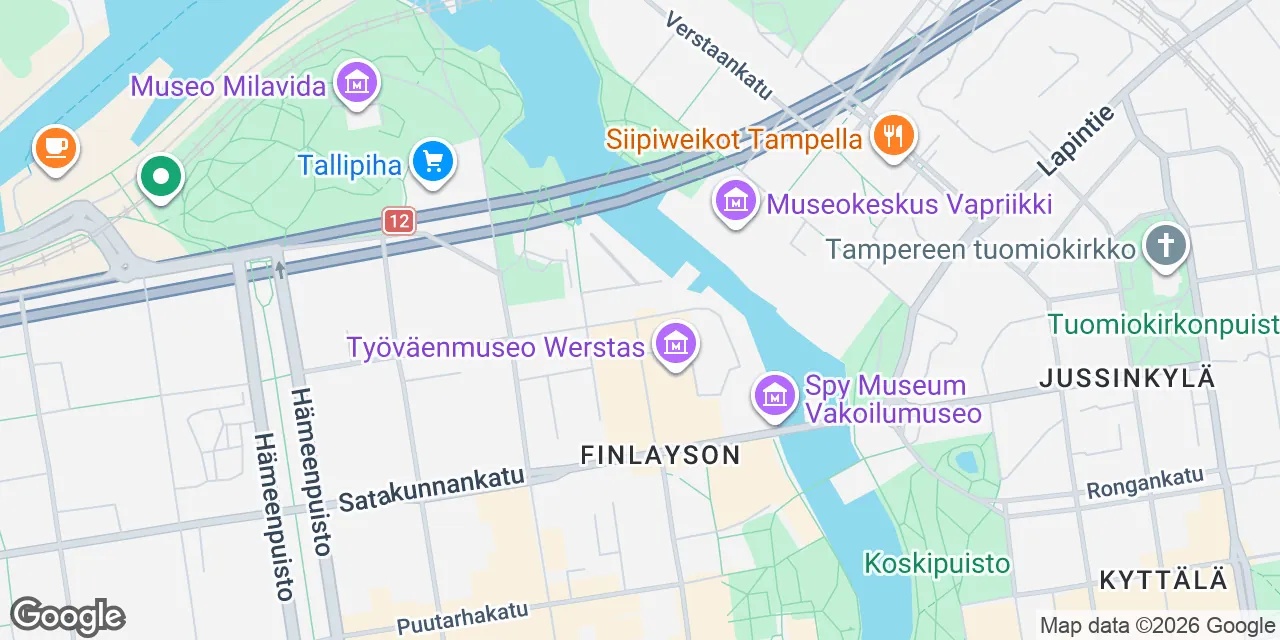 Finlaysoninkuja 9, 33210 Tampere