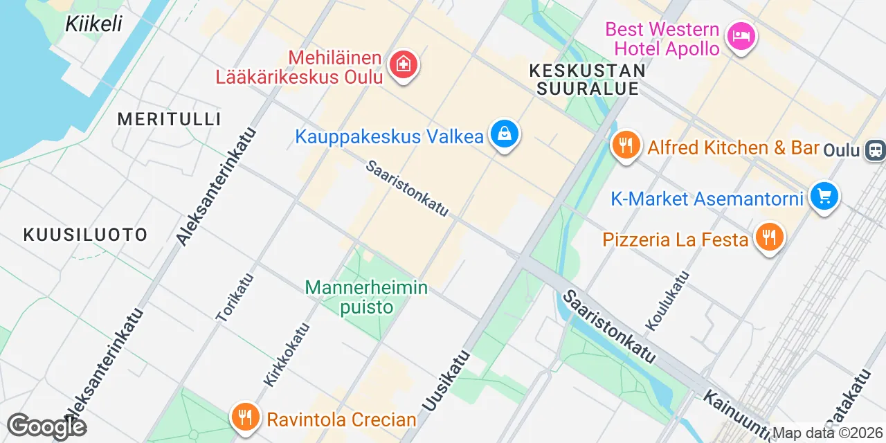 Isokatu 32, 90100 Oulu